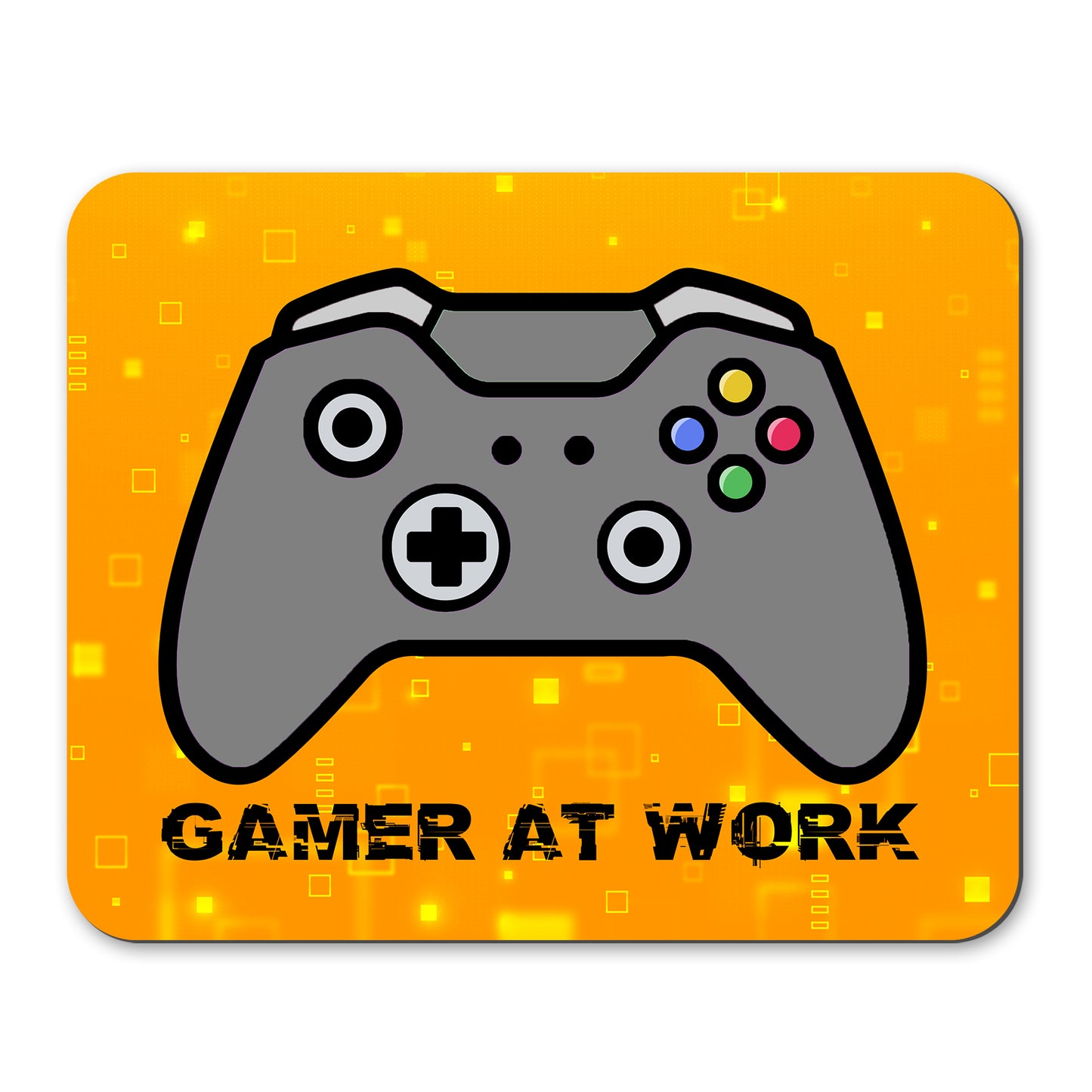 Unbounded Company Gamer At Work Mousepad For Desktop PC/Laptop