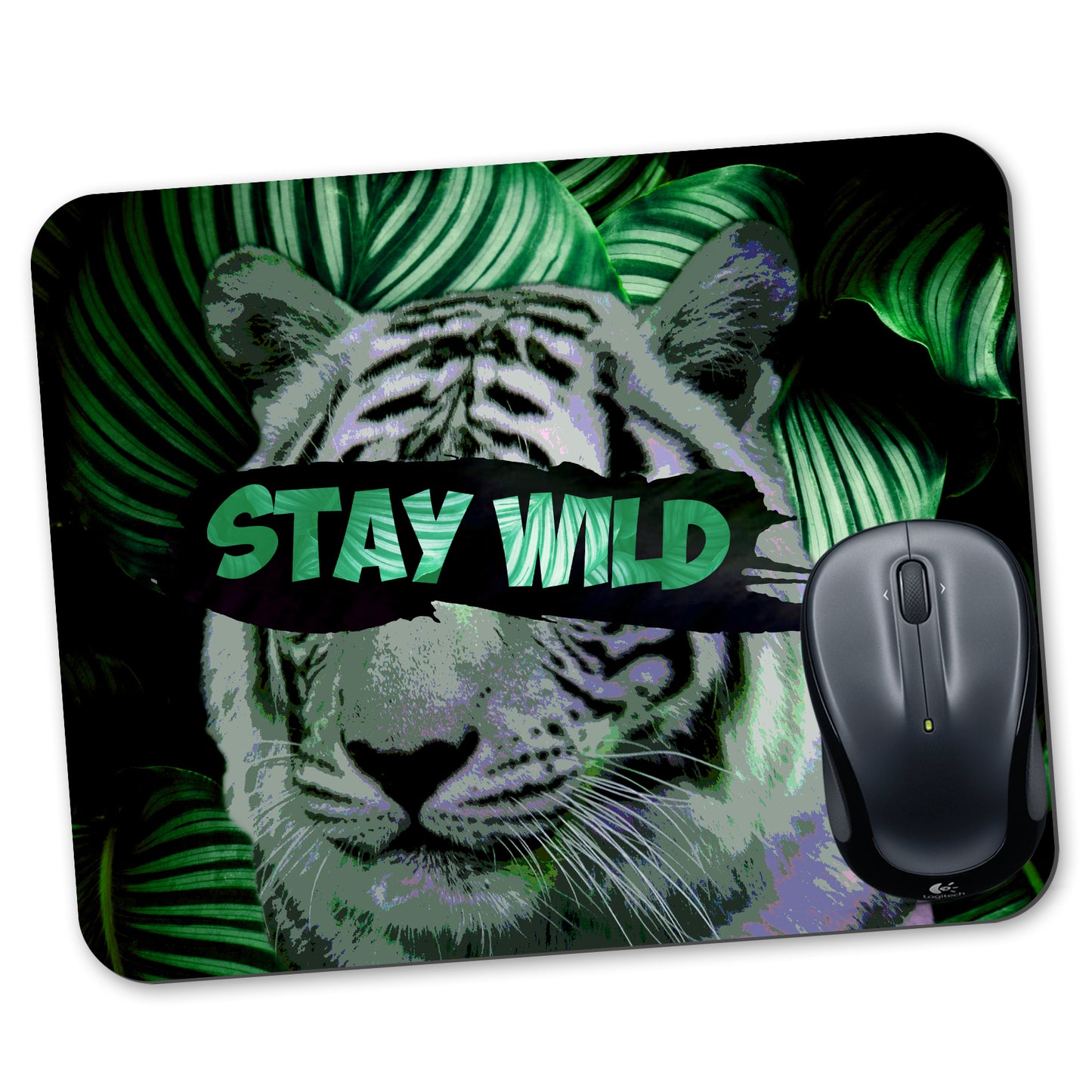 Unbounded Company Stay Wild Mousepad For Desktop PC/Laptop