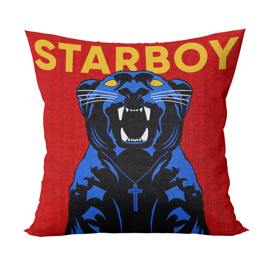 Unbounded Company Starboy Printed Cushions Cover With Filler (12x12 inches)